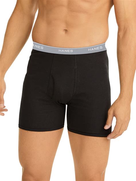 hanes men's boxers|More.